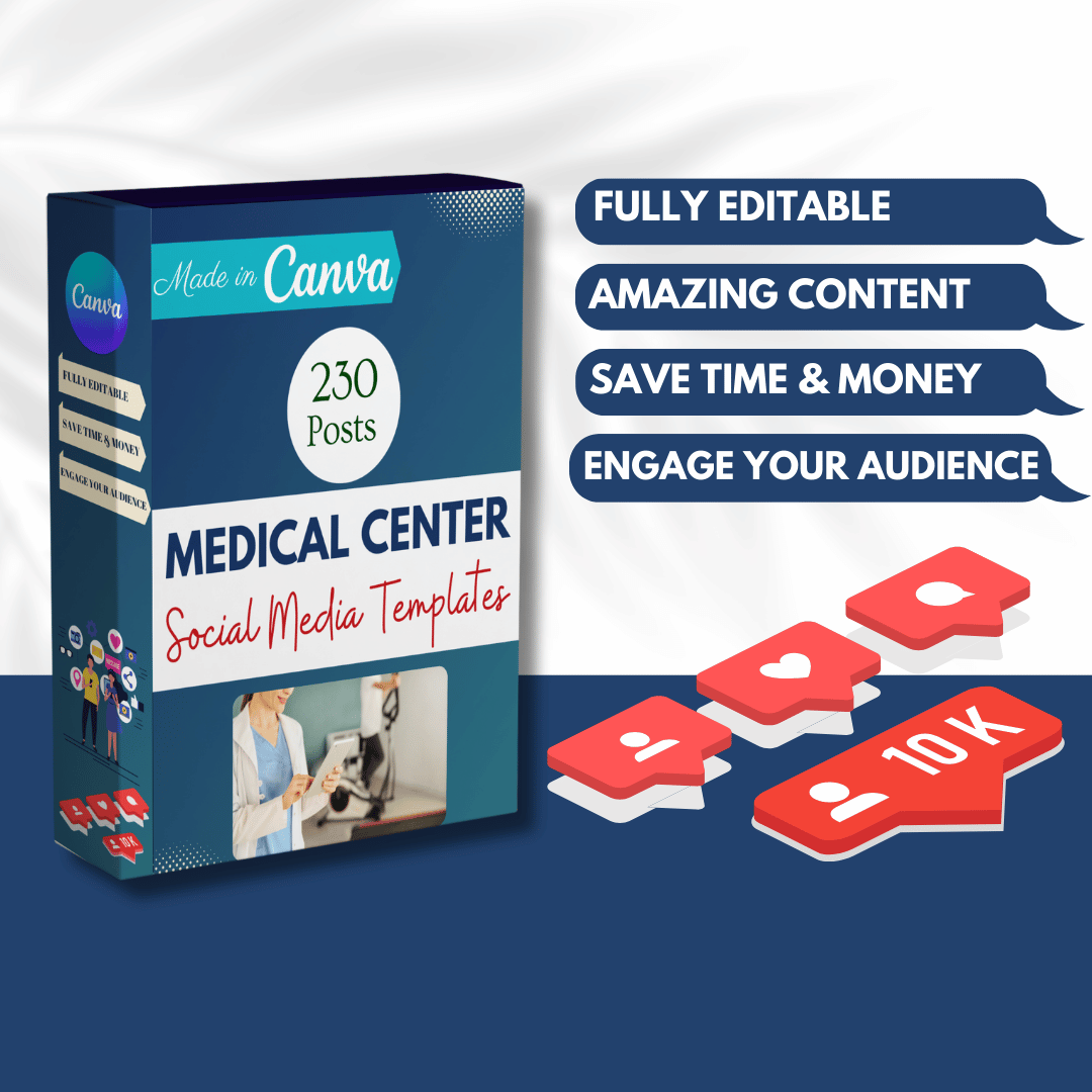 230 Medical Center Canva Templates