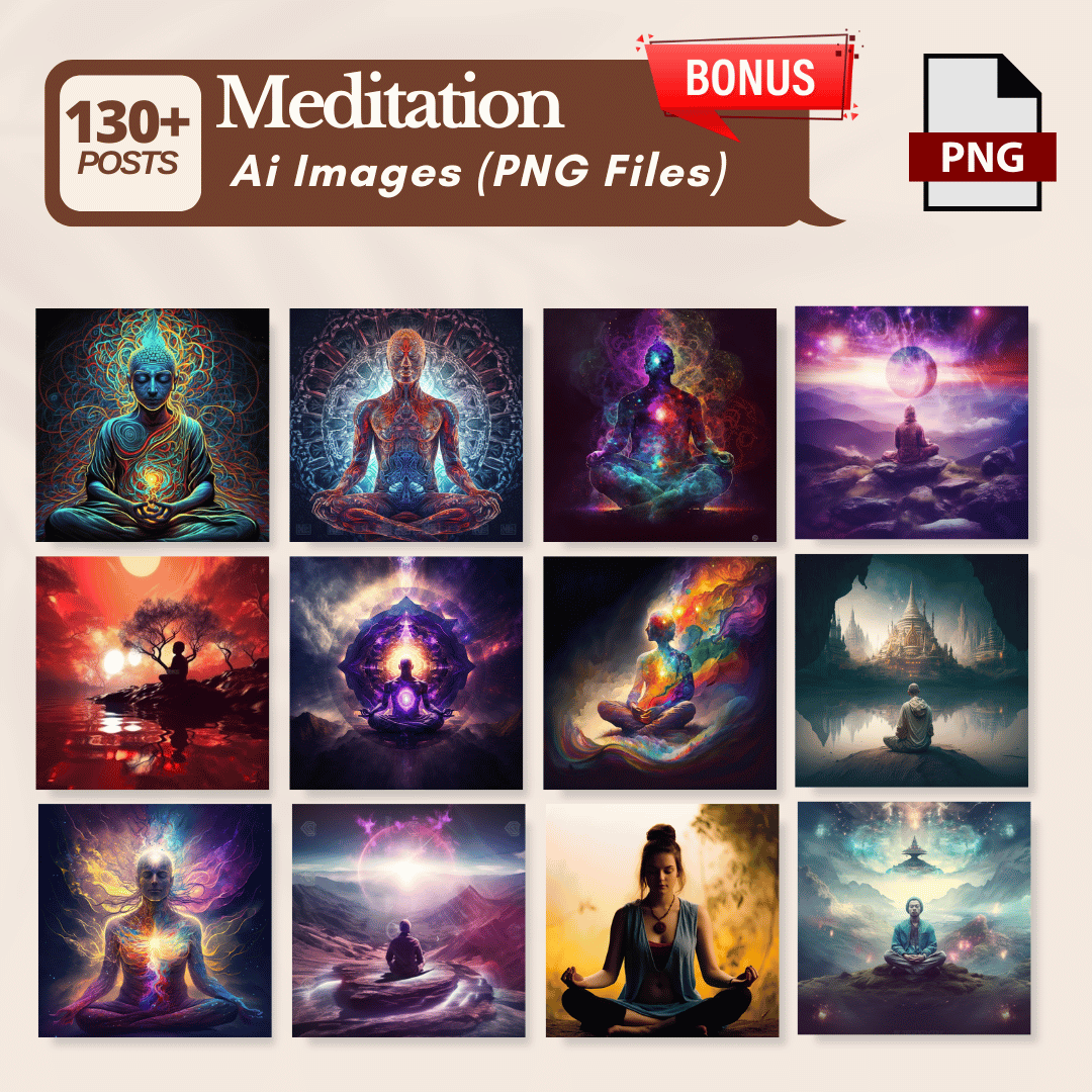 Meditation Bundle - Social Media Templates