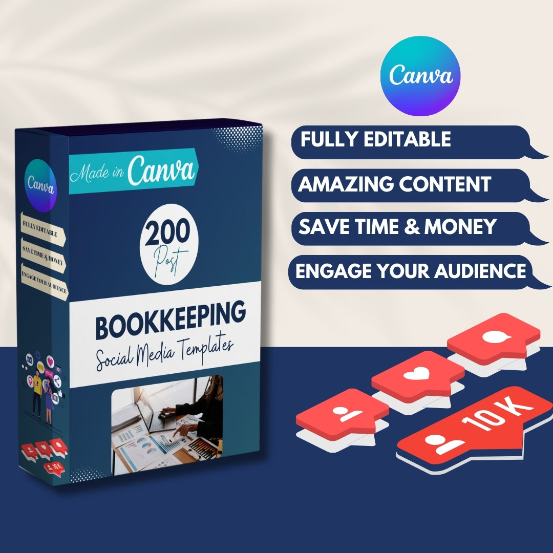 200 Bookkeeping  - Social Media Templates