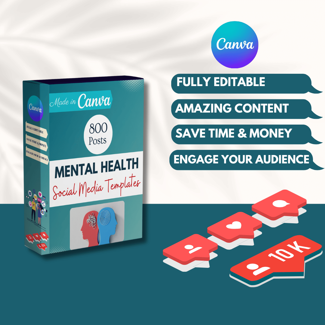 Mental Health Bundle - Social Media Templates