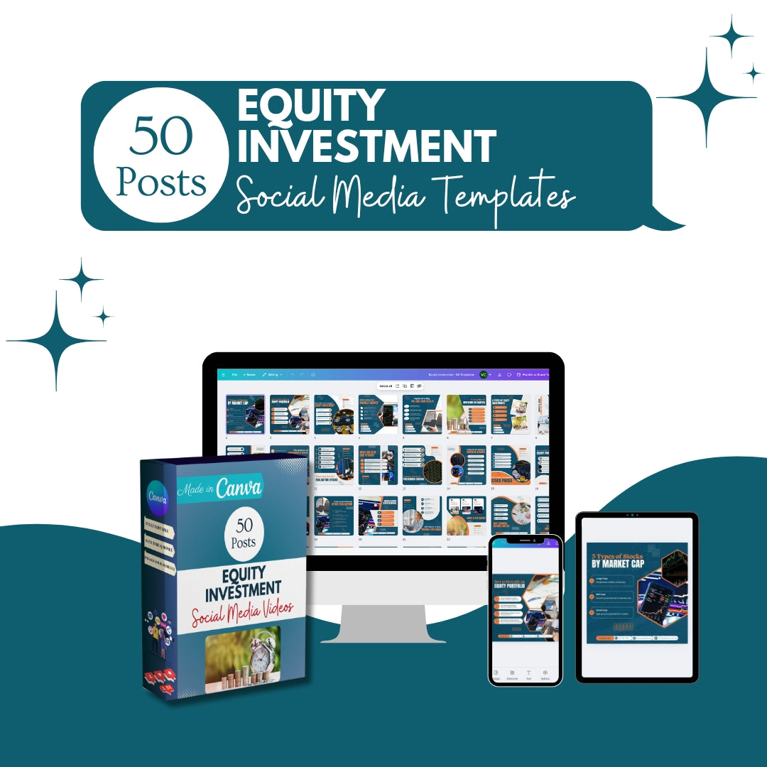 50 Equity Investment Canva Templates