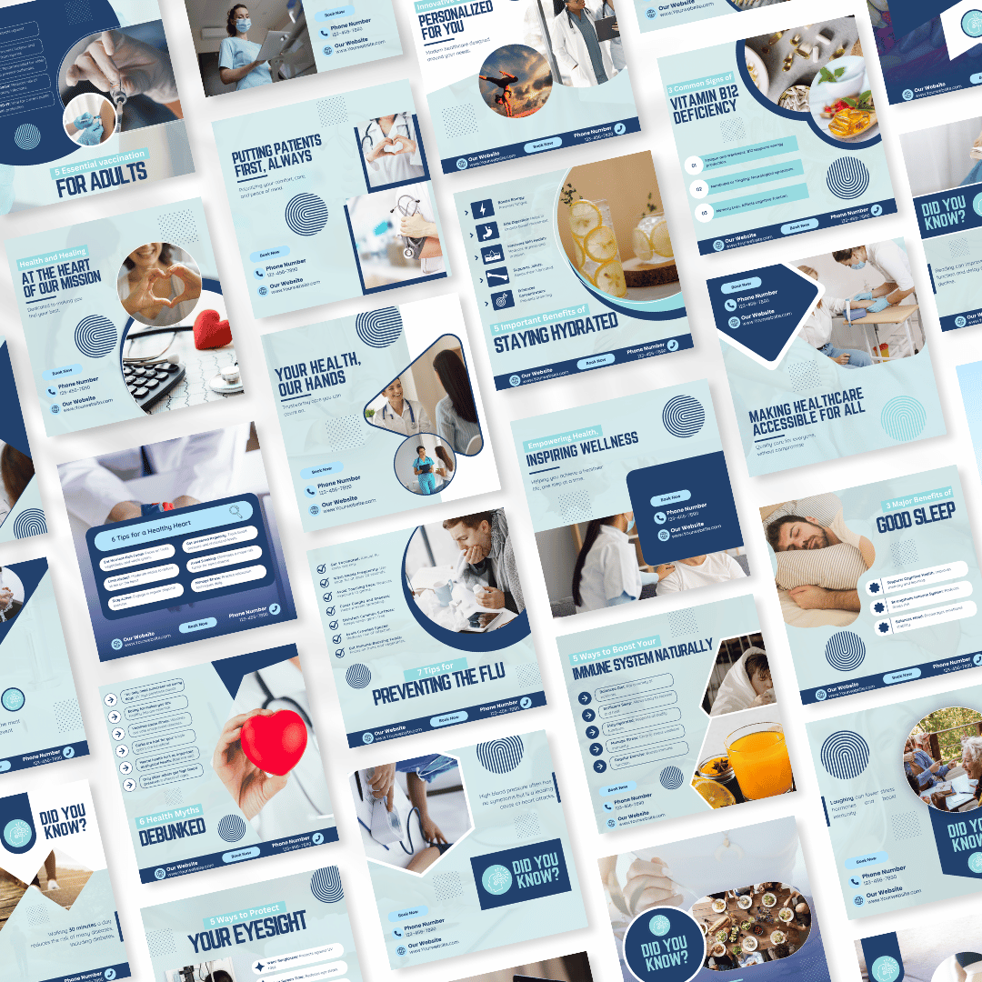 230 Medical Center Canva Templates