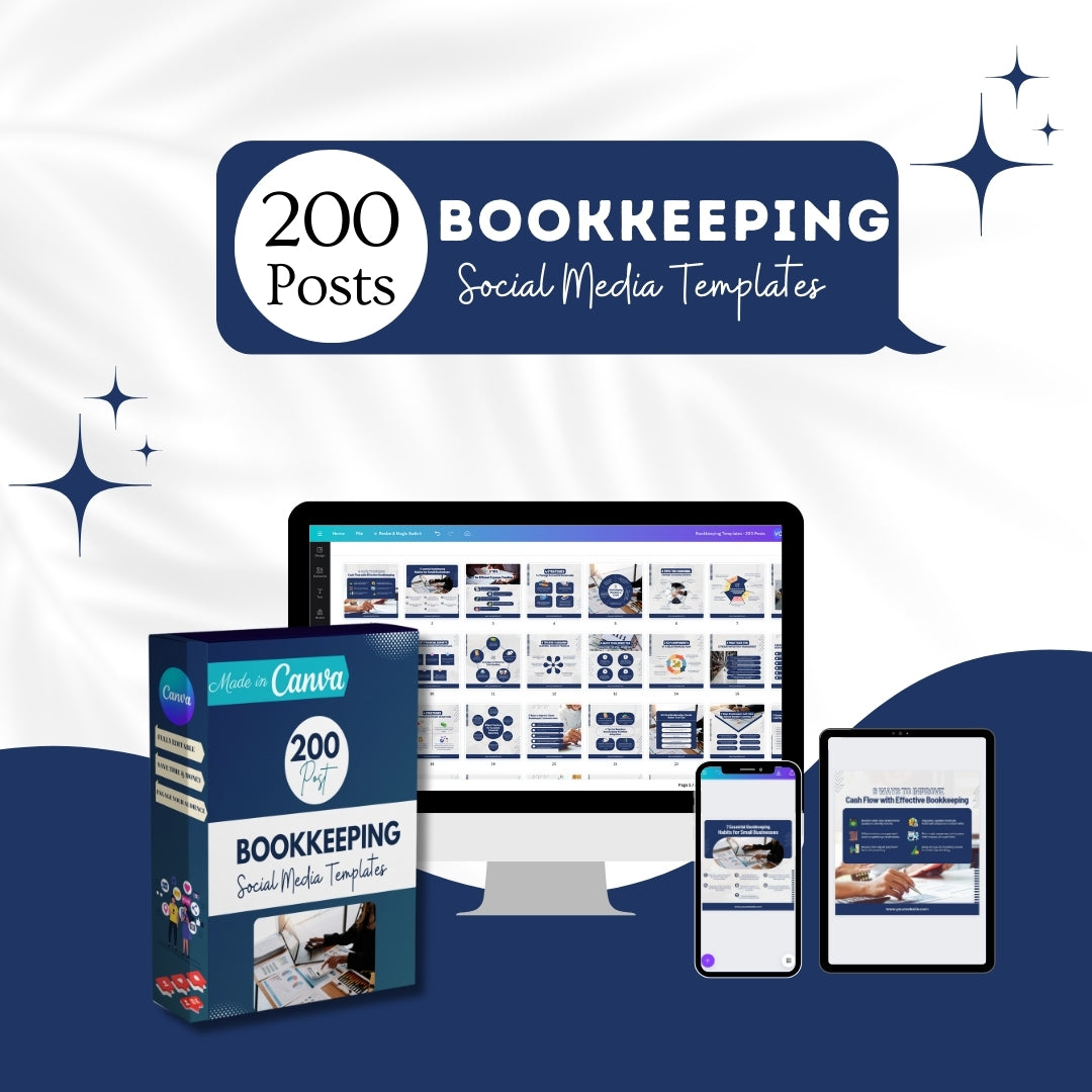 200 Bookkeeping  - Social Media Templates