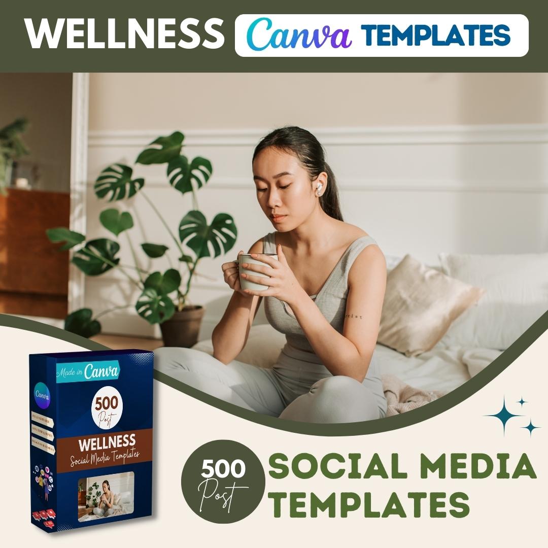 500 Wellness Bundle - Social Media Templates