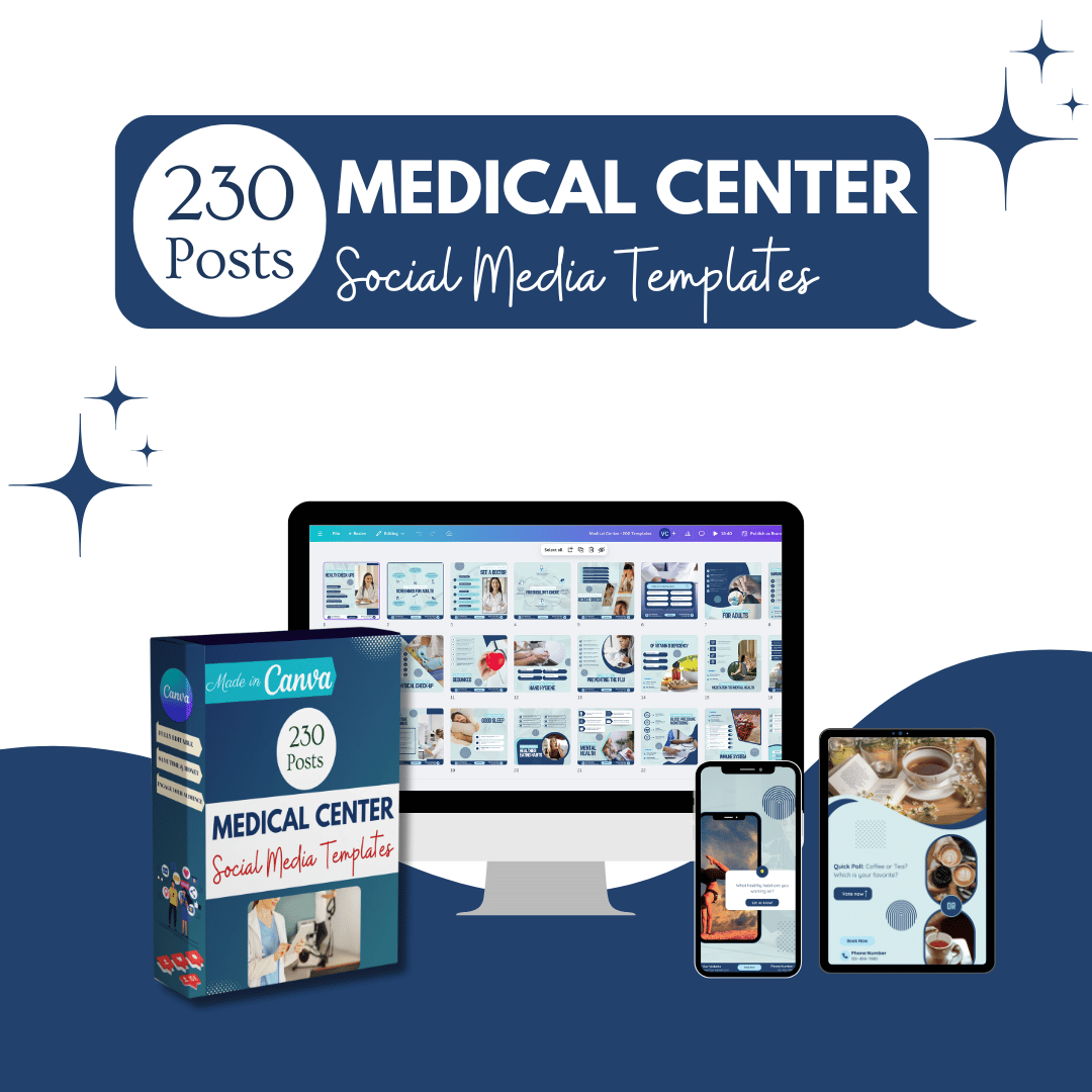 230 Medical Center Canva Templates