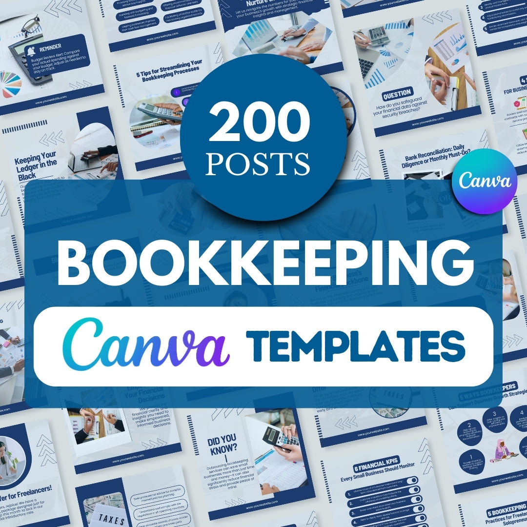 200 Bookkeeping  - Social Media Templates