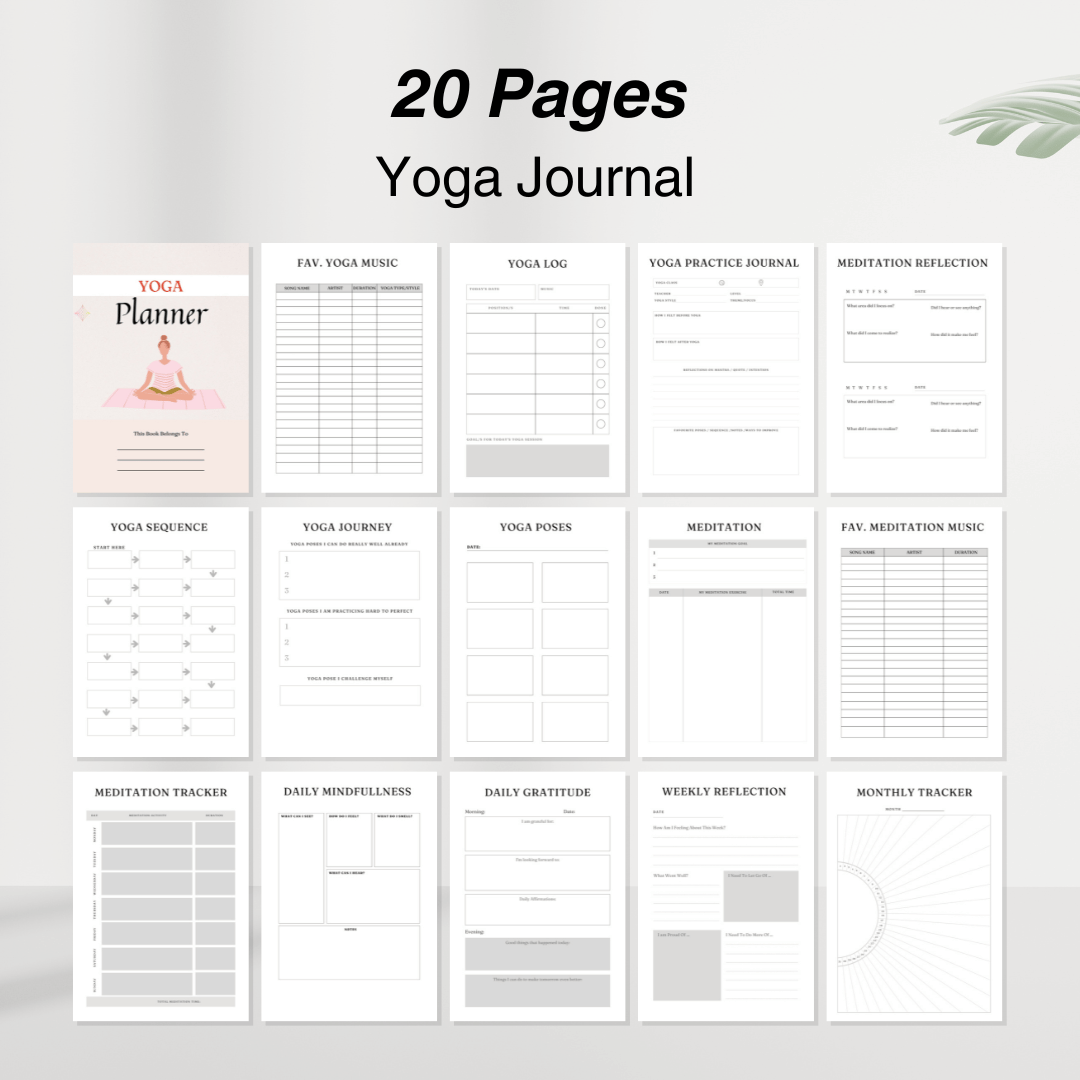 Health & Wellness Bundle: Journals and Planners