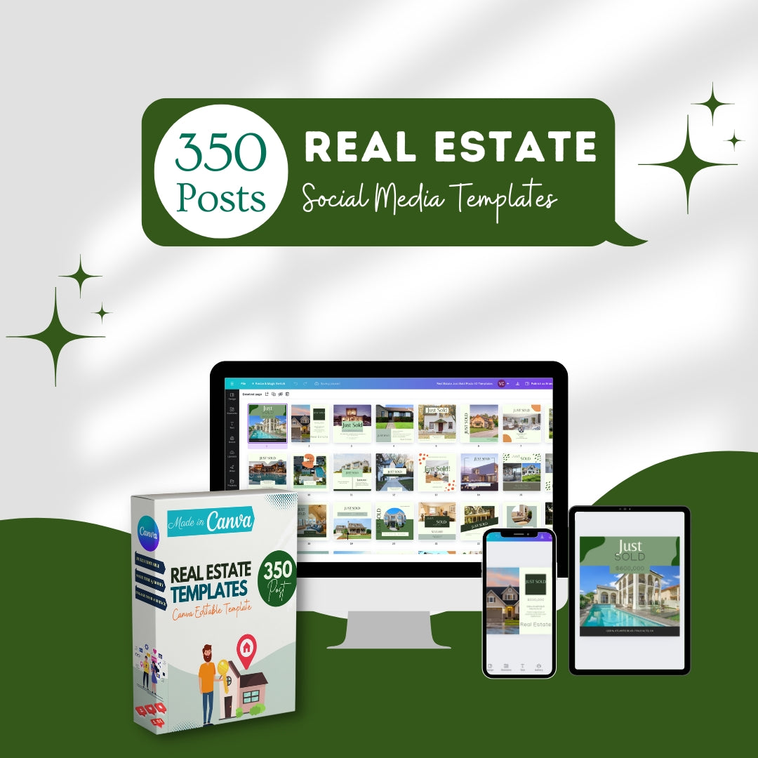 350 Real Estate - Social Media Templates