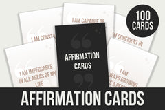 Affirmation Cards - 100 Cards