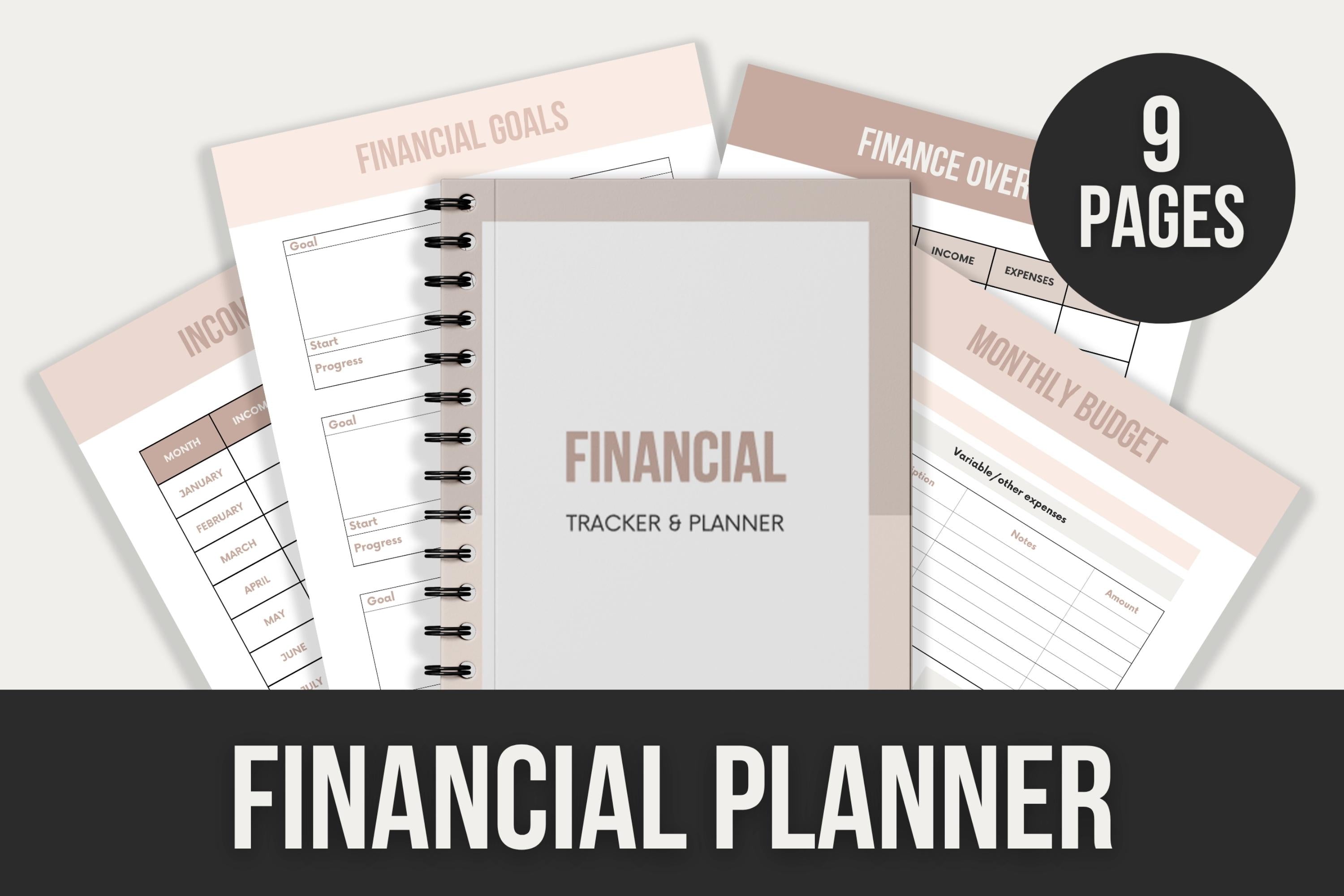 Financial Planner - 9 Pages