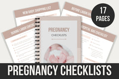 Pregnancy Checklists - 17 Pages