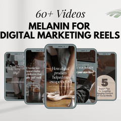 Melanin Digital Marketing Reels Templates - 60+ Videos