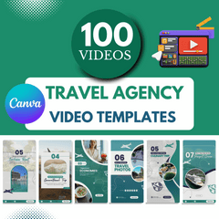 100 Travel Agency Video Templates