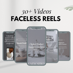 Faceless Reels Templates - 30 Videos