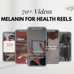 Melanin Health Reels Templates - 70+ Videos