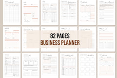 Business Planner - 82 Pages