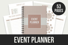 Event Planner - 53 Pages