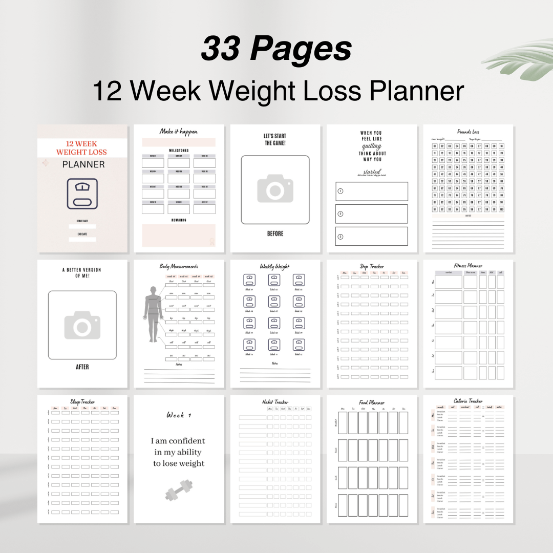 Health & Wellness Bundle: Journals and Planners