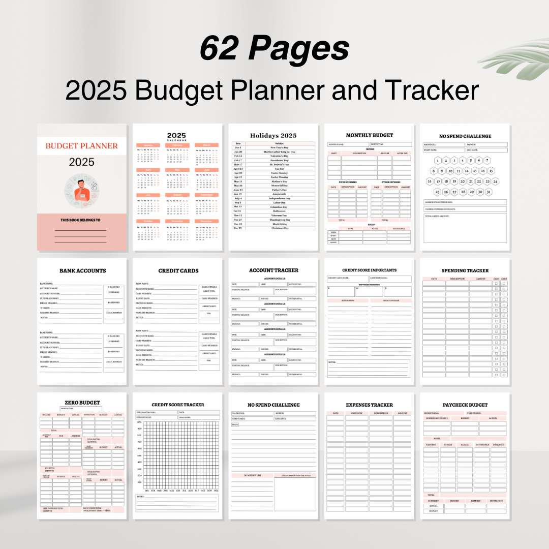 Finance Bundle: Planners & Journals