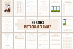 Social Media Marketing Planner Bundle