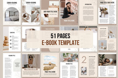 E-book Template  - 51 Pages