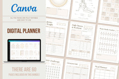 Digital Planner 2026 - 60 Pages