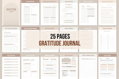 Gratitude Journal - 25 Pages