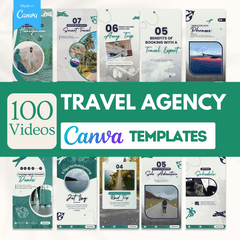 100 Travel Agency Video Templates