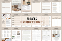 Lead Magnet Template | US Letter | 60 Pages