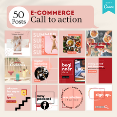 200 E-Commerce Posts - Social Media Templates