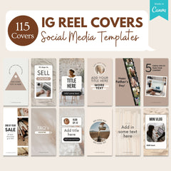 IG Reel Covers Bundle - 115 Pages