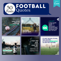 200 Football Coach Posts - Social Media Templates