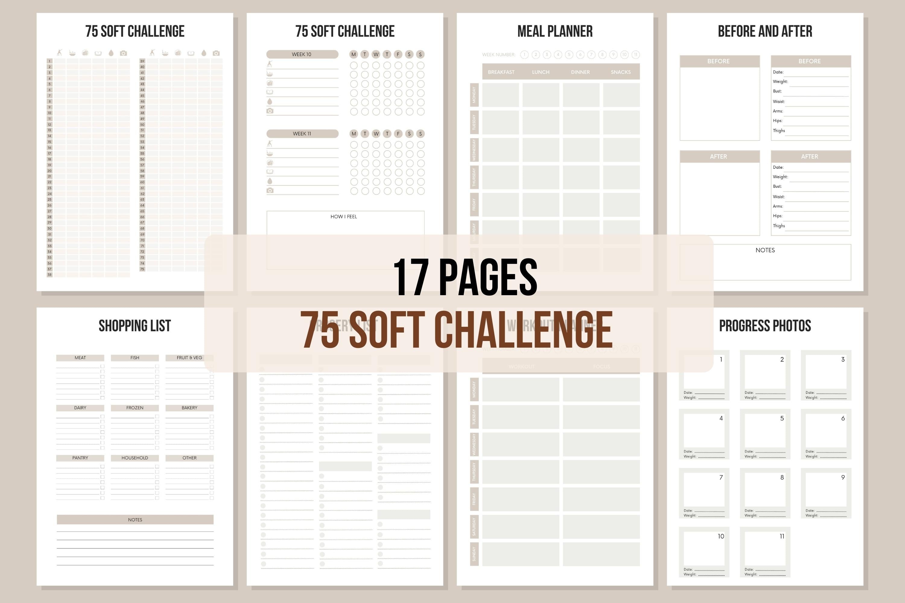 75 Soft Challenge - 17 Pages