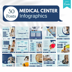 230 Medical Center Canva Templates