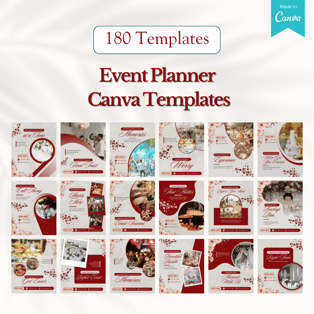 Program Event Canva Sample Event Planner Template Canva