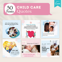 200 Child Care Posts - Social Media Templates