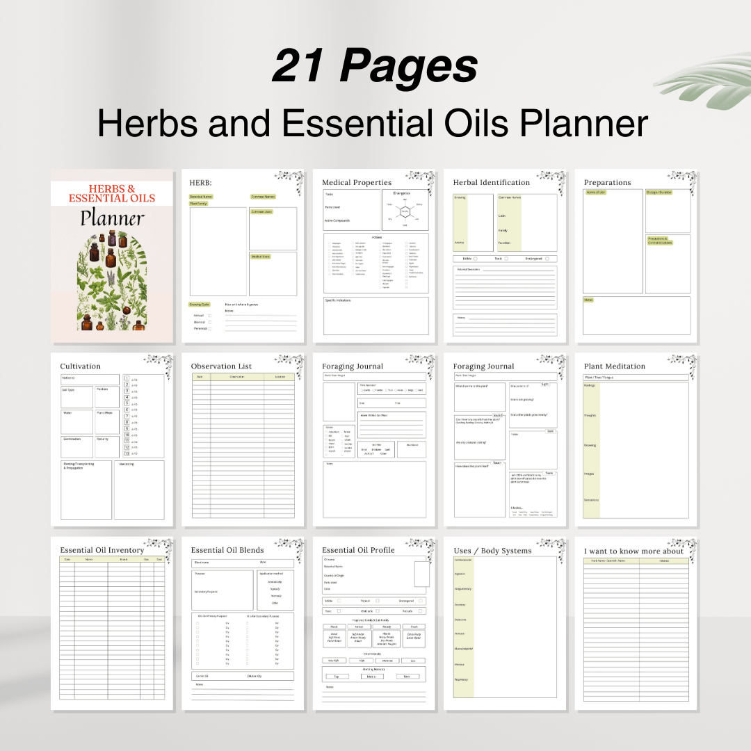 Health & Wellness Bundle: Journals and Planners