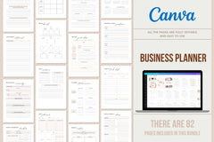 Business Planner - 82 Pages