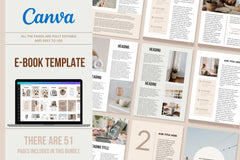 E-book Template  - 51 Pages