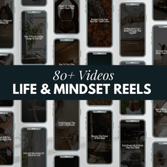 Life & Mindset Reels Templates - 80+ Videos