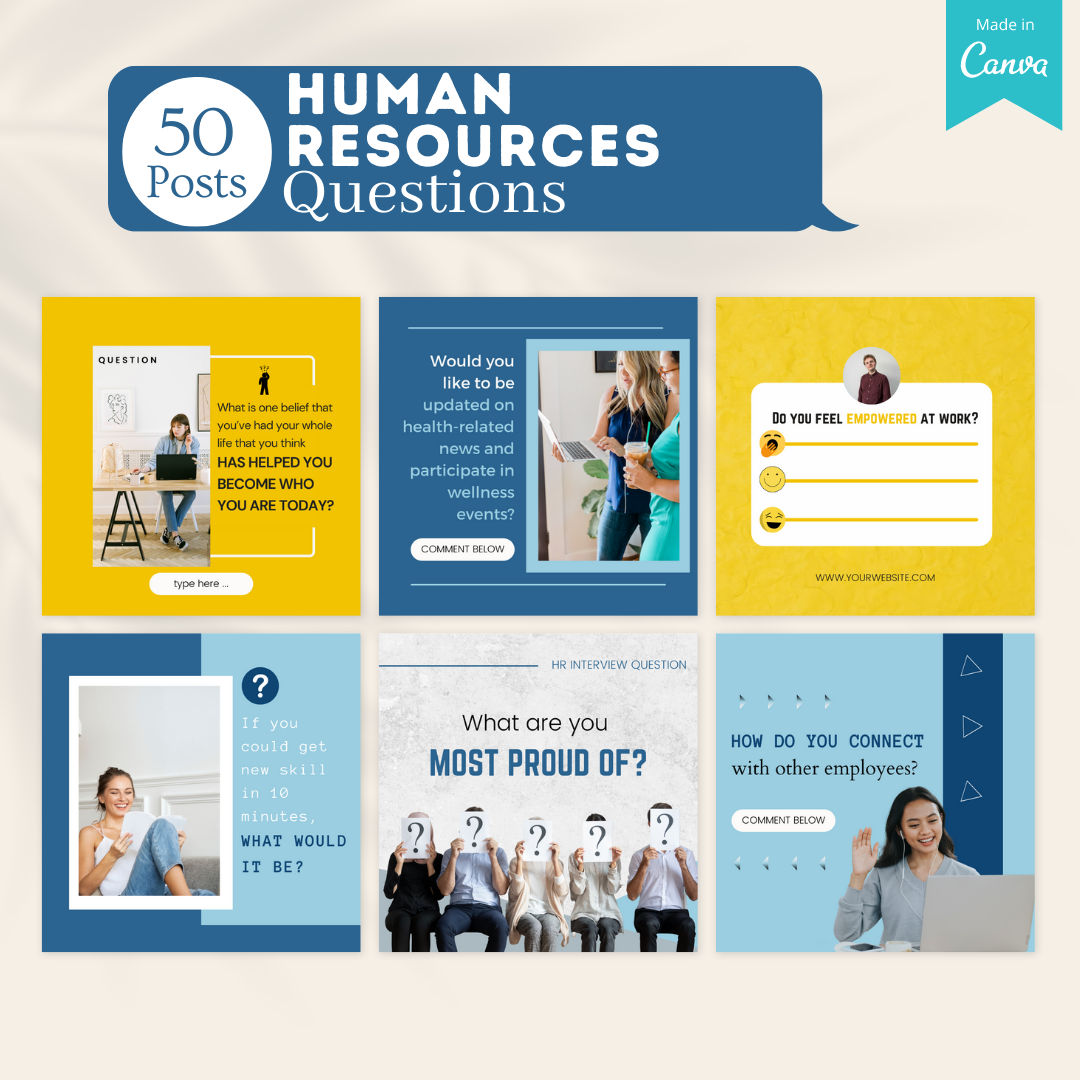 300 Human Resources Posts - Social Media Marketing