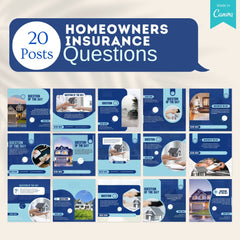 220 Homeowners Insurance Canva Templates