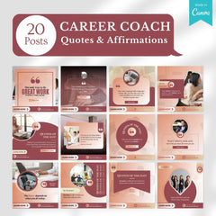 200 Career Coach Canva Templates