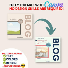 Blog Posts & Other Engagement Boosters – 70 Canva Templates