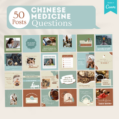 200 Chinese Medicine - Social Media Templates