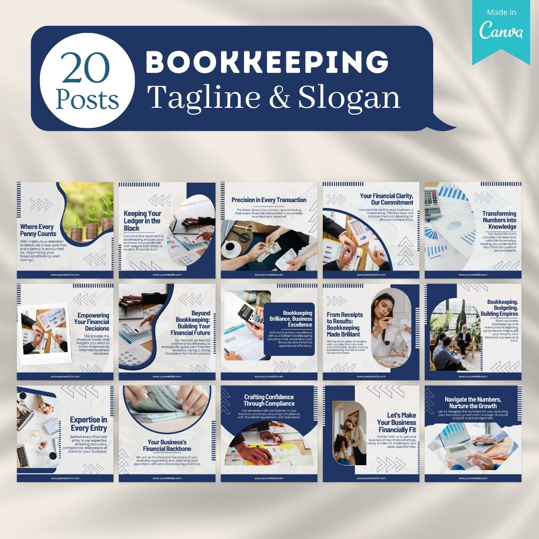 200 Bookkeeping  - Social Media Templates