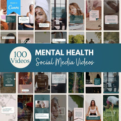 100 Mental Health Canva Videos