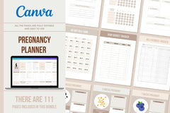 My Pregnancy Planner - 111 Pages