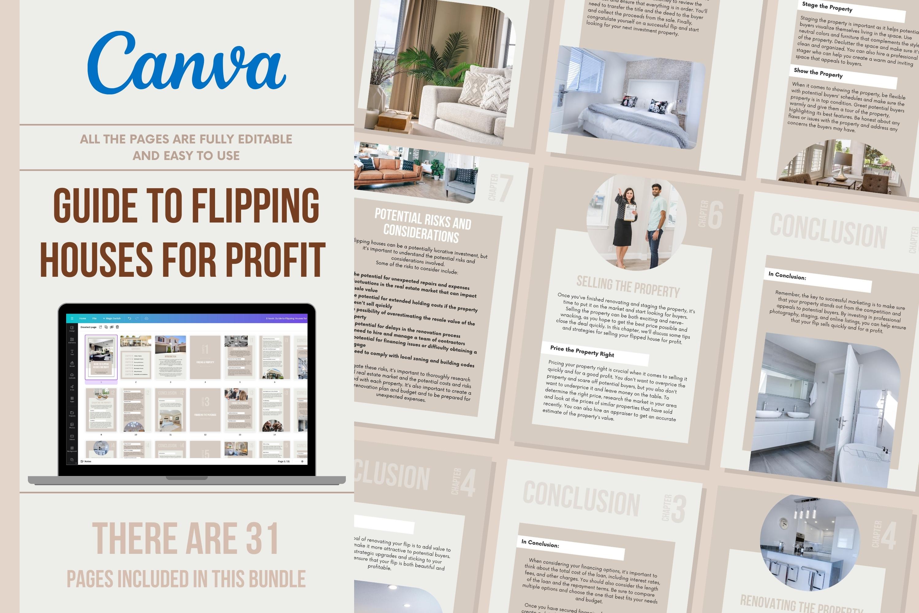 E-book: Guide to Flipping Houses for Profit 31 Pages