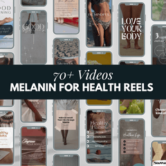 Melanin Health Reels Templates - 70+ Videos